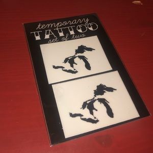 Michigan temporary tattoo
